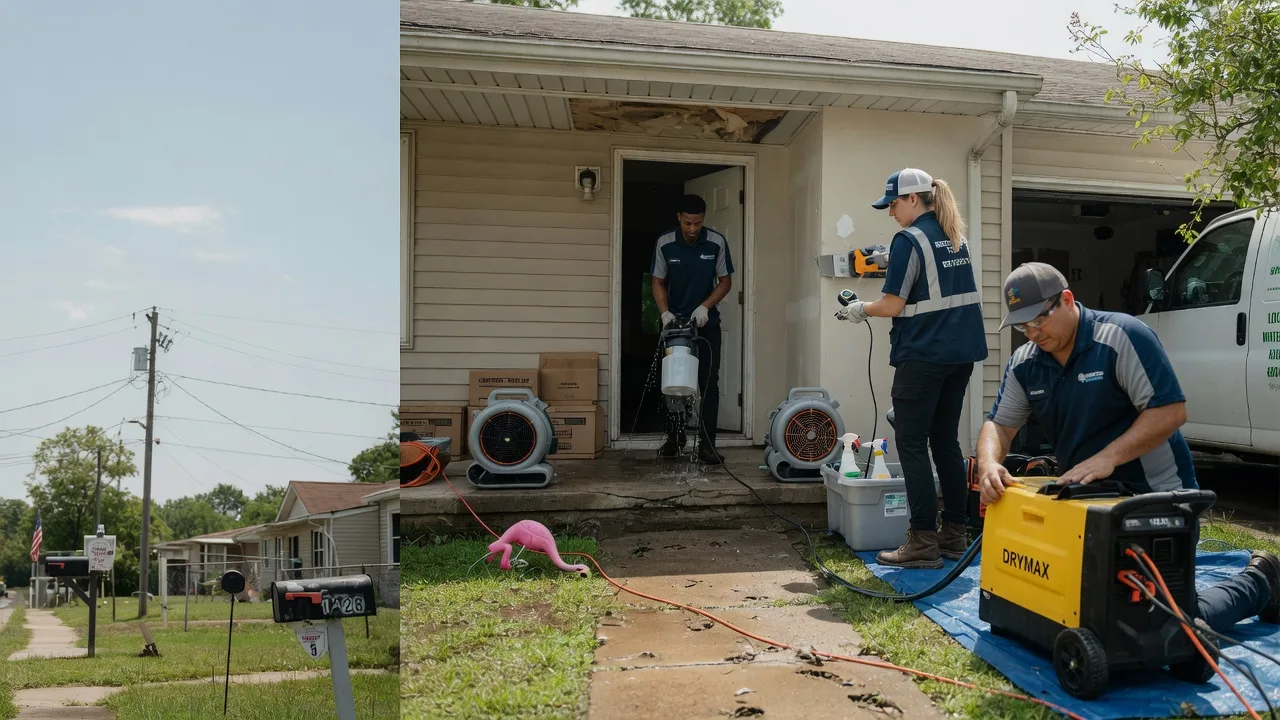 Storm Damage Water Removal in Town Creek, AL near me